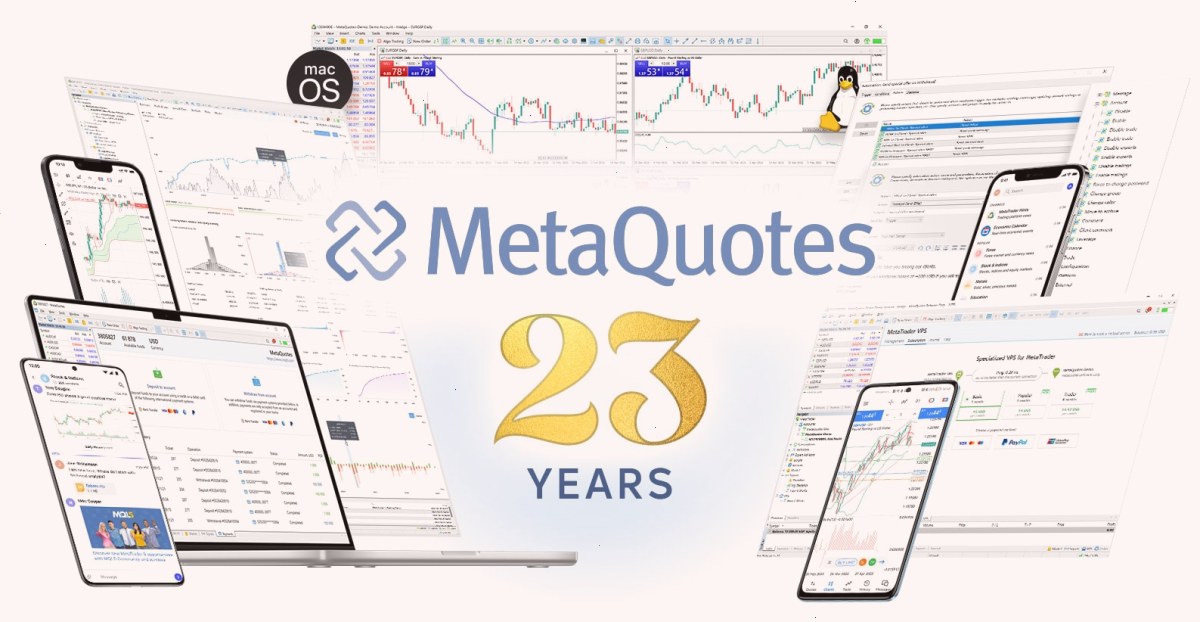 MetaQuotes成立23周年！